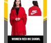 Women Red NK Shawl